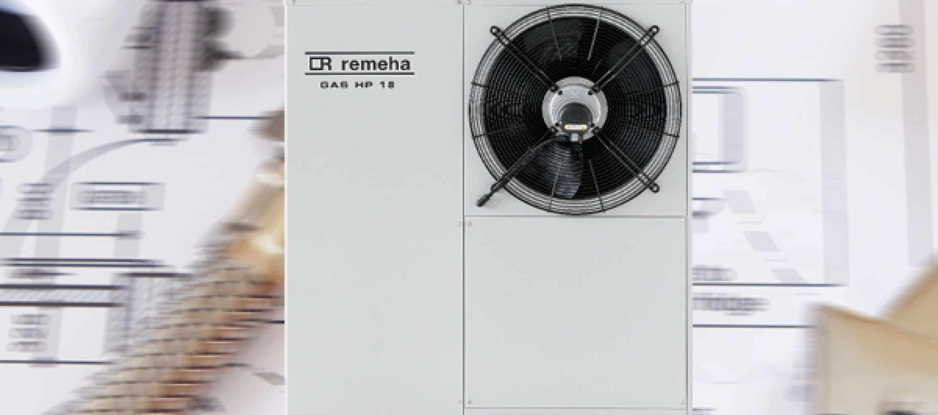 Erneuerbare Energie für das Ein- und Mehrfamilienhaus mit Gas-Absorptionswärmepumpe von Remeha
